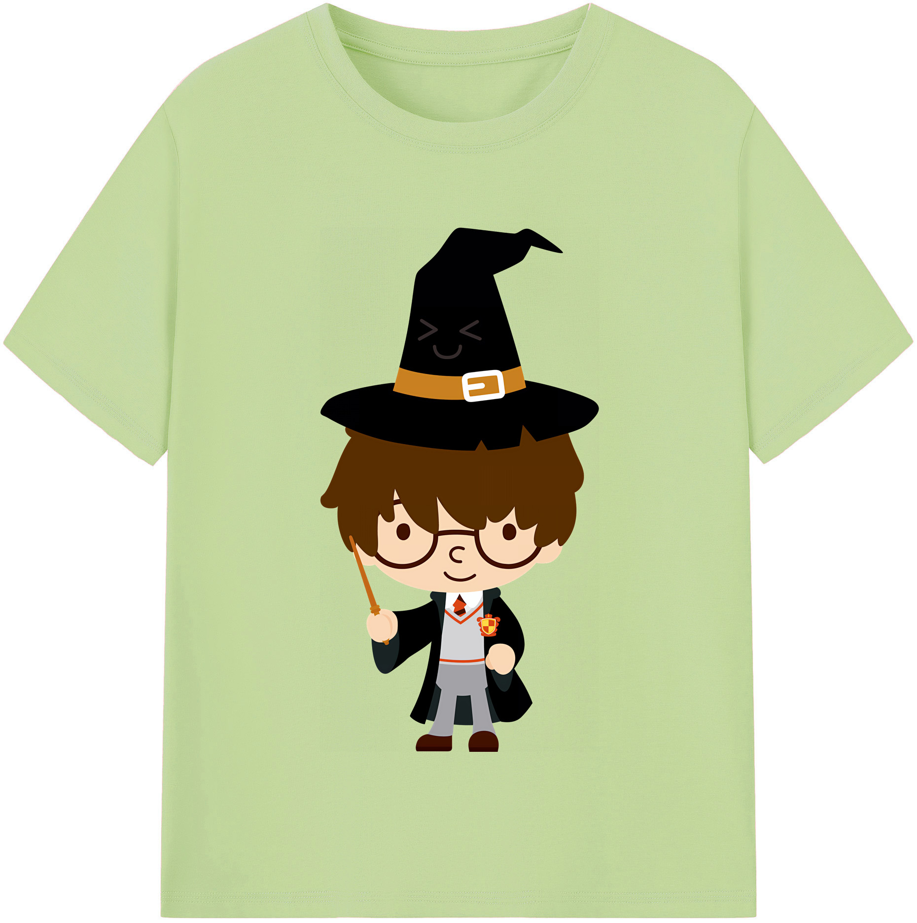 （画像用） Harry Potter ハリー・ポッターシリーズ 綿100％半袖Tシャツ（フロントプリント）